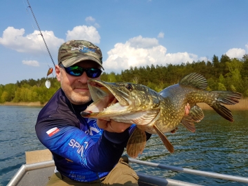 Pikes on Spinmad lures